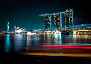 Singapore at night