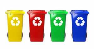 Four Recycle Bins In Whakatane