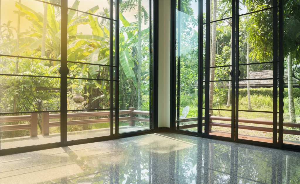 Sunlit room