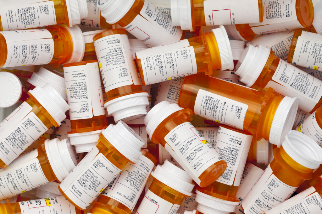 medication pill bottles